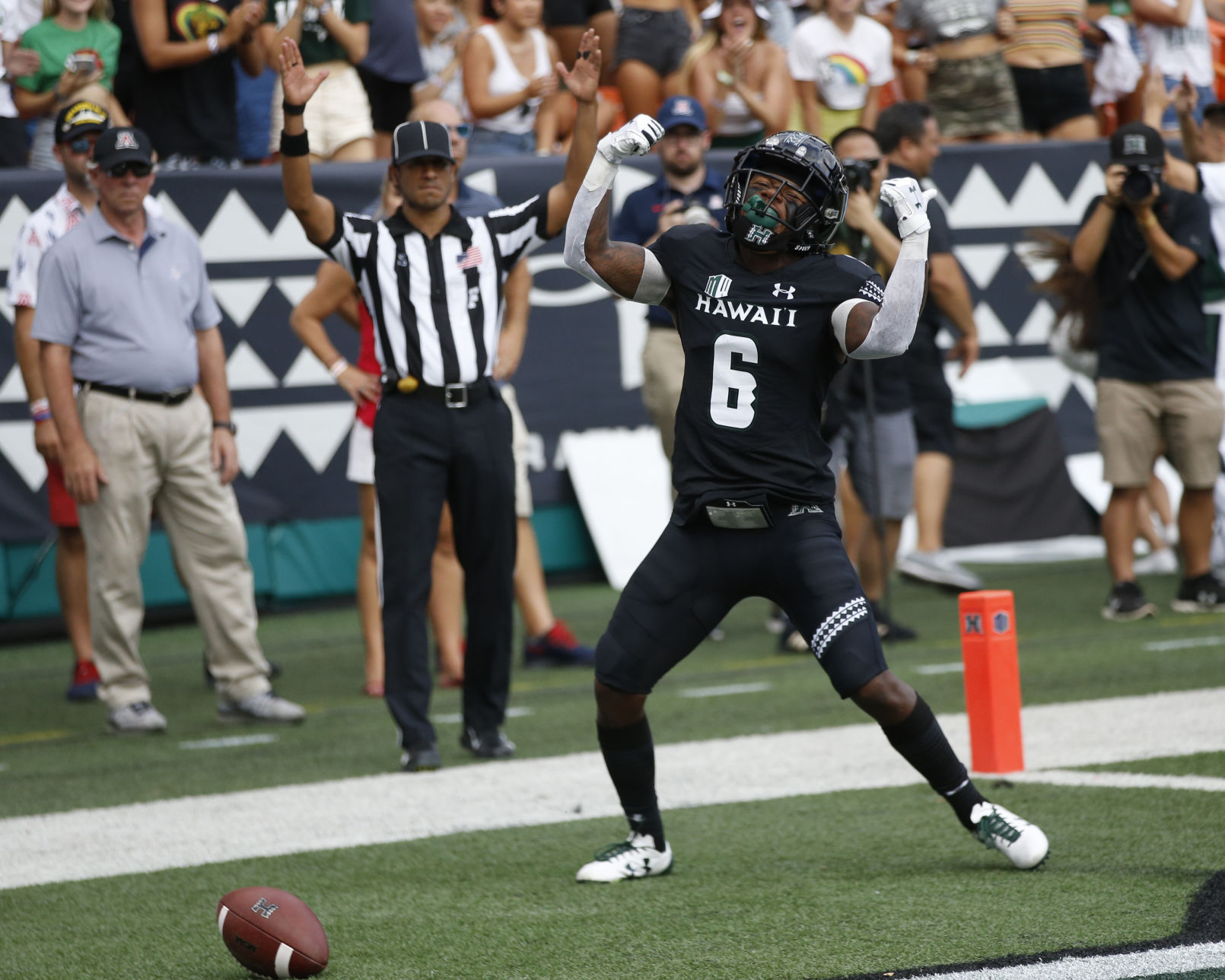 Arizona at Hawaii football